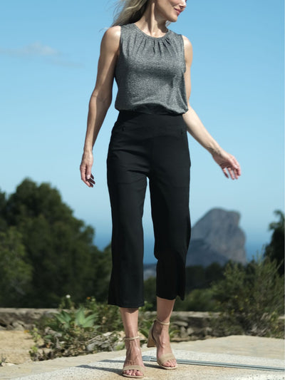 Classic 7/8 pant Black