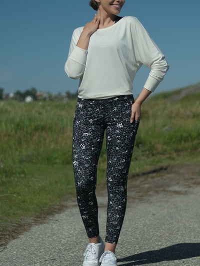 Power Tights Wild Ink
