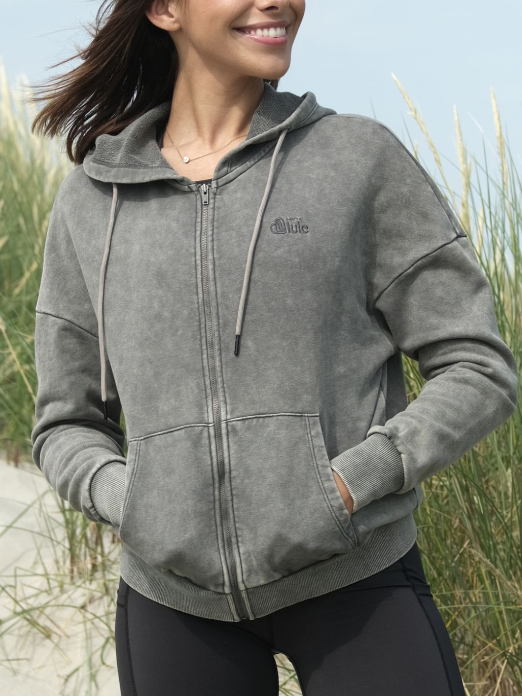 Lule Hoodie Iron grey