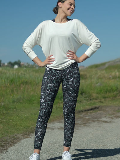 Power Tights Wild Ink