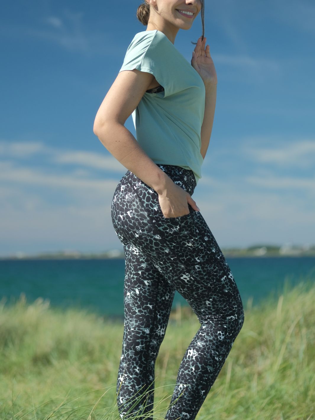 Power Tights Wild Ink