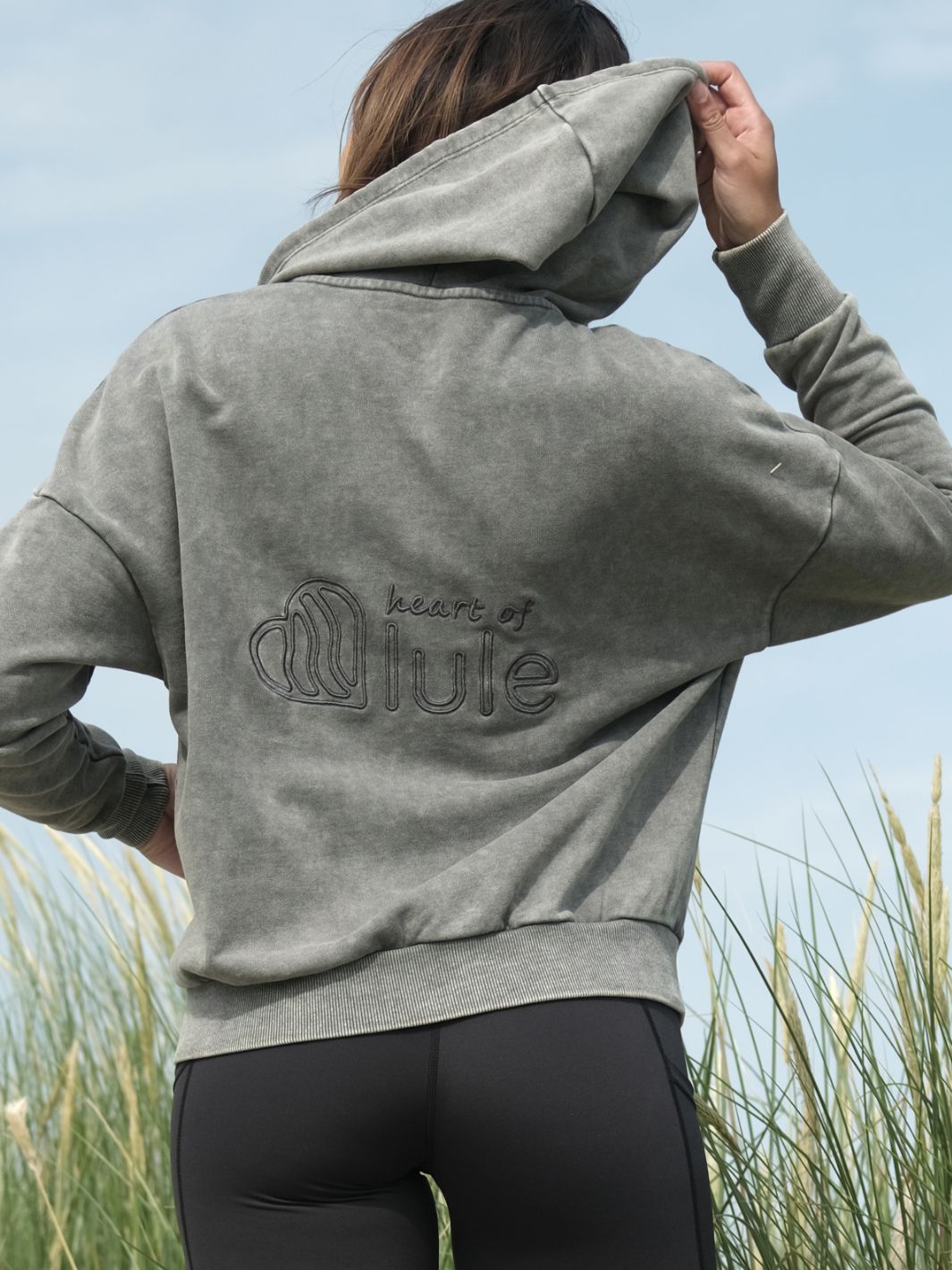 Lule Hoodie Iron grey