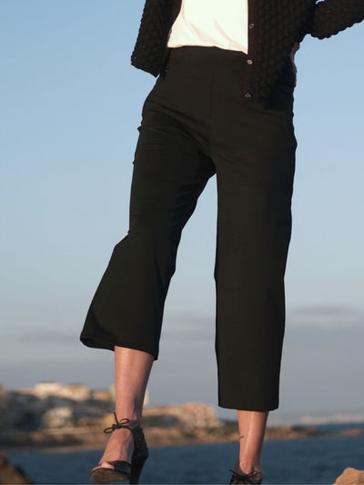 Classic 7/8 pant Black