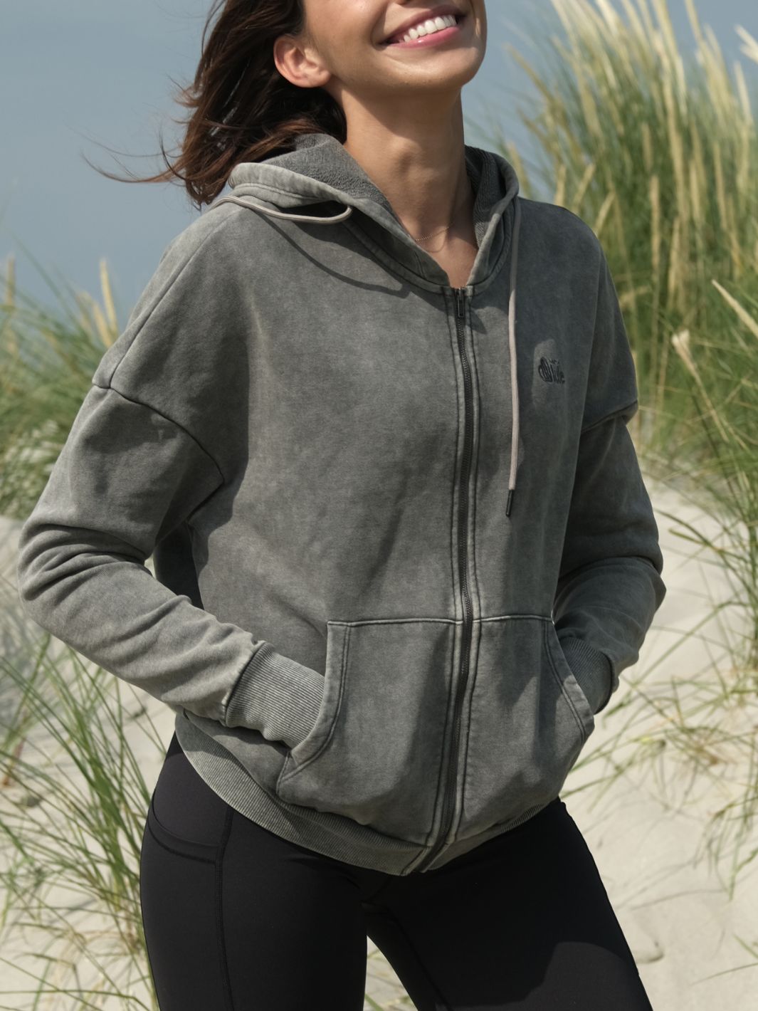 Lule Hoodie Iron grey