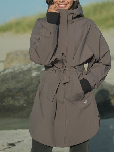 Lule The Wide Jacket Coffee