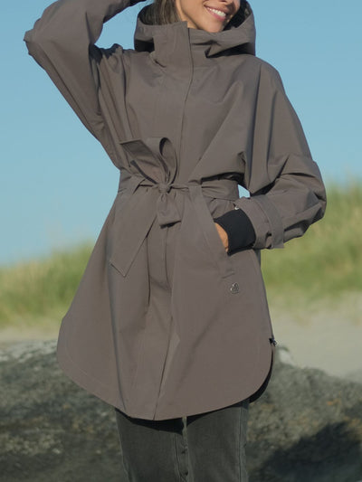 Lule The Wide Jacket Coffee