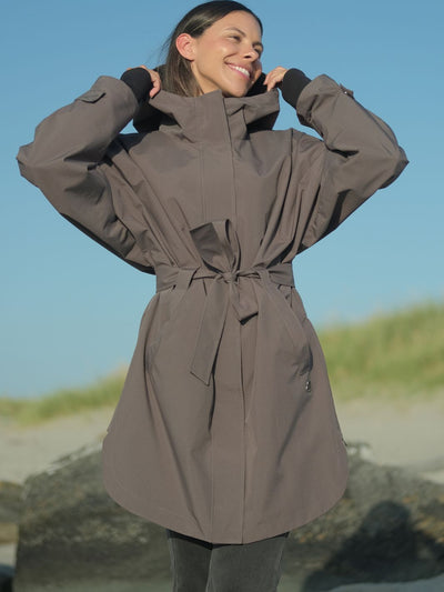 Lule The Wide Jacket Coffee