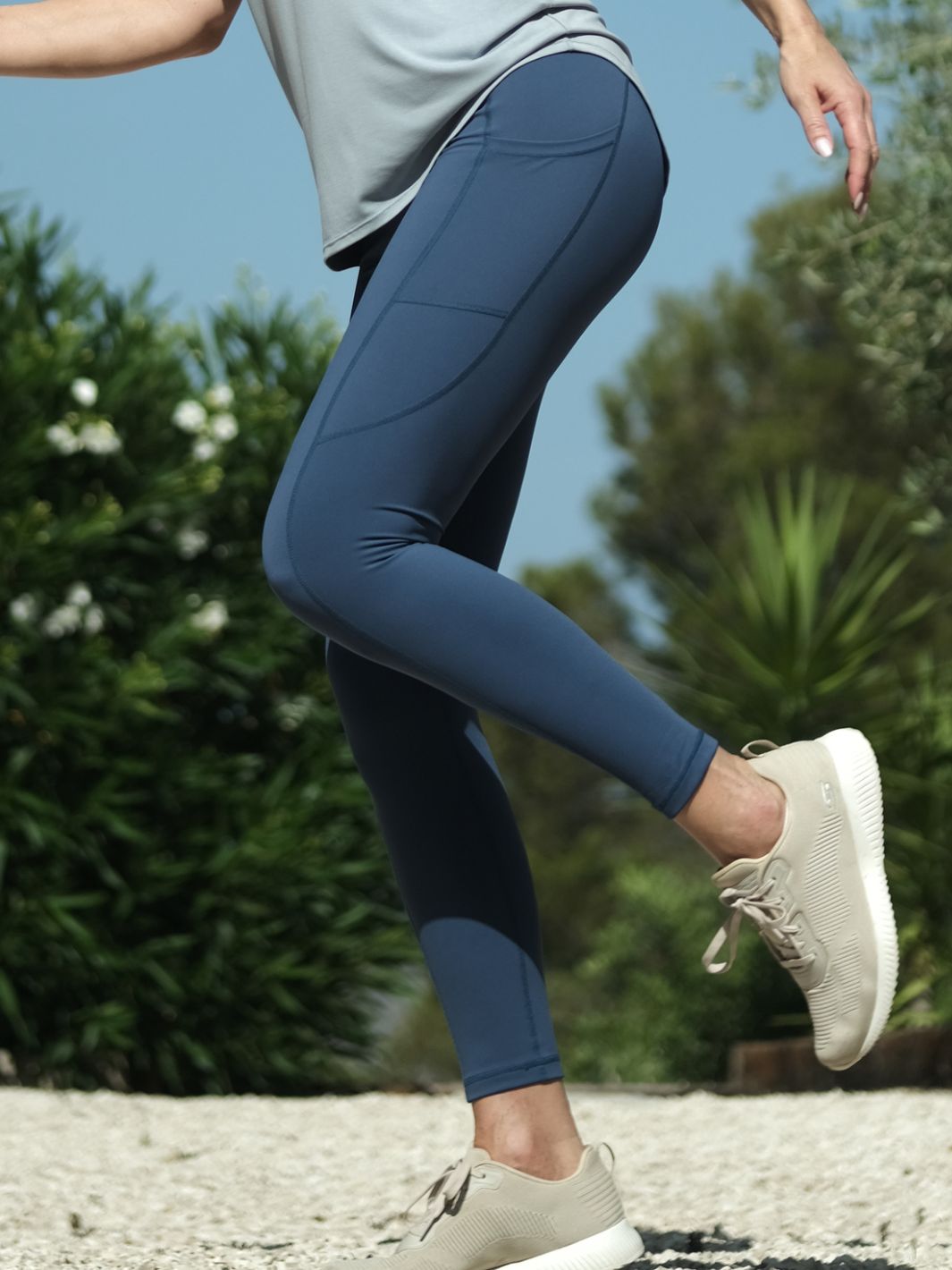 Power Tights Just Blue