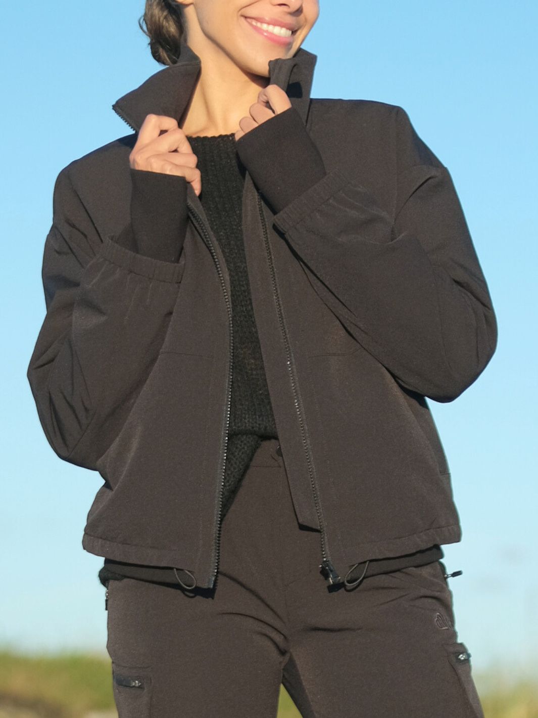 Urban Bomber Jacket Black