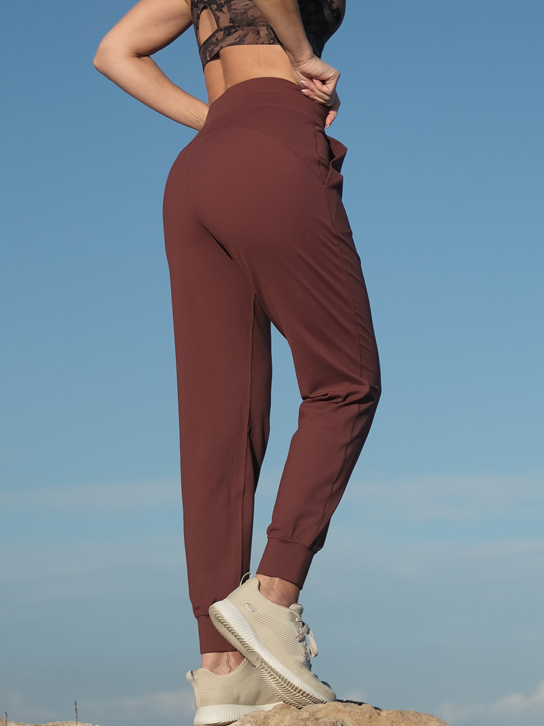 Easy Jogger Dark Maroon