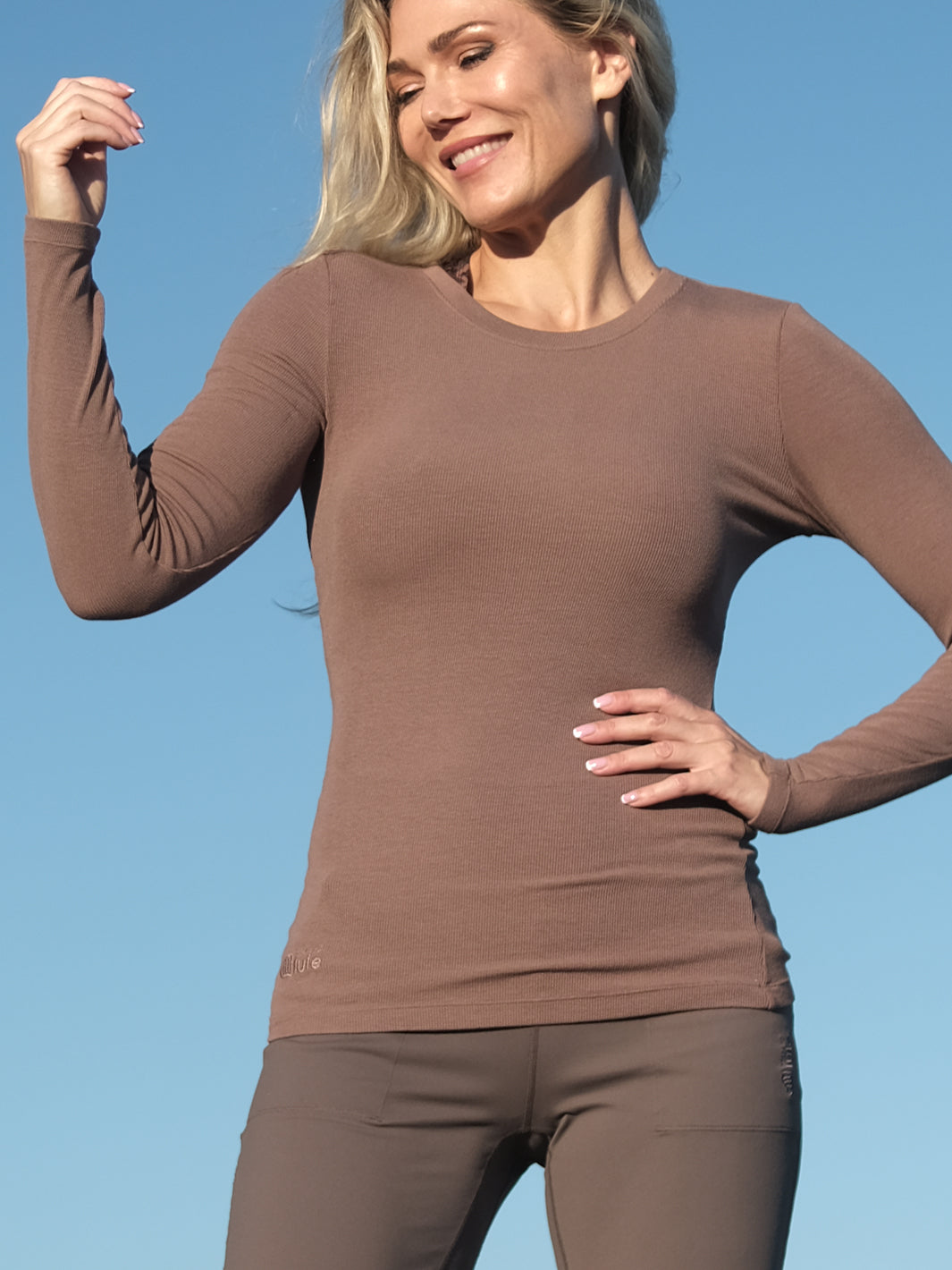 Lux Long Sleeve Brown