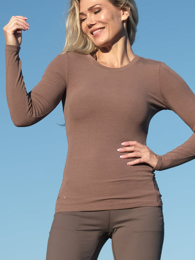 Lux Long Sleeve Brown